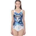 Cat One Piece Swimsuit View1