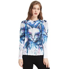 Cat Women s Long Sleeve Rash Guard by saad11