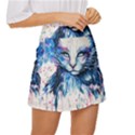 Cat Mini Front Wrap Skirt View3