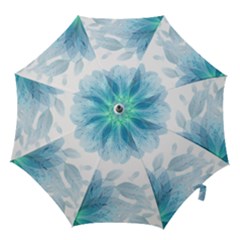 Blue-flower Hook Handle Umbrellas (small) by saad11