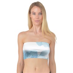 Blue-flower Bandeau Top by saad11