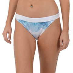 Blue-flower Band Bikini Bottoms by saad11