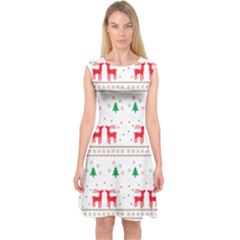 Christmas Capsleeve Midi Dress by saad11