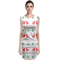 Christmas Sleeveless Velvet Midi Dress by saad11