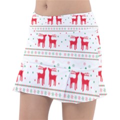 Christmas Classic Tennis Skirt by saad11