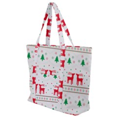 Christmas Zip Up Canvas Bag by saad11