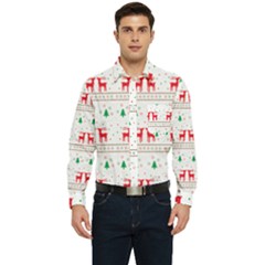 Christmas Men s Long Sleeve Pocket Shirt  by saad11