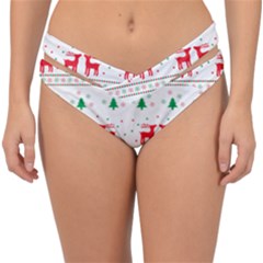 Christmas Double Strap Halter Bikini Bottoms by saad11