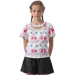 Christmas Kids  Front Cut T-shirt by saad11