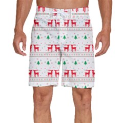 Christmas Men s Beach Shorts by saad11