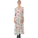 Christmas Button Up Boho Maxi Dress View1