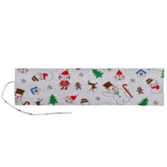 Christmas Roll Up Canvas Pencil Holder (l) by saad11