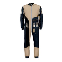 Tardis Doctor Who Minimal Minimalism Onepiece Jumpsuit (kids)