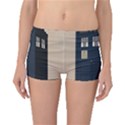 Tardis Doctor Who Minimal Minimalism Boyleg Bikini Bottoms View1