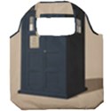 Tardis Doctor Who Minimal Minimalism Foldable Grocery Recycle Bag View1