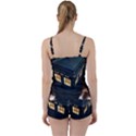 Tardis Bbc Doctor Who Dr Who Tie Front Two Piece Tankini View2