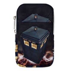 Tardis Bbc Doctor Who Dr Who Waist Pouch (large) by Cendanart