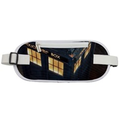 Tardis Bbc Doctor Who Dr Who Rounded Waist Pouch by Cendanart