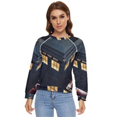 Tardis Bbc Doctor Who Dr Who Women s Long Sleeve Raglan T-shirt