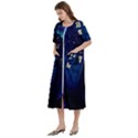 Tardis Doctor Who Space Galaxy Women s Cotton Short Sleeve Night Gown View2