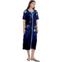 Tardis Doctor Who Space Galaxy Women s Cotton Short Sleeve Night Gown View3