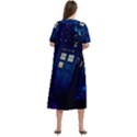 Tardis Doctor Who Space Galaxy Women s Cotton Short Sleeve Night Gown View4