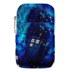 Tardis Doctor Who Space Galaxy Waist Pouch (large) by Cendanart