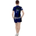 Stuck Tardis Beach Doctor Who Police Box Sci-fi Women s T-Shirt and Shorts Set View2