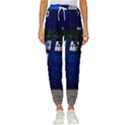 Stuck Tardis Beach Doctor Who Police Box Sci-fi Women s Cropped Drawstring Pants View1