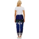 Stuck Tardis Beach Doctor Who Police Box Sci-fi Women s Cropped Drawstring Pants View4