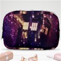 Tardis Regeneration Art Doctor Who Paint Purple Sci Fi Space Star Time Machine Make Up Pouch (Small) View1