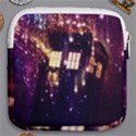 Tardis Regeneration Art Doctor Who Paint Purple Sci Fi Space Star Time Machine Mini Square Pouch View2