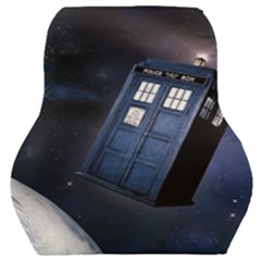 Tardis Doctor Who Planet Car Seat Back Cushion  by Cendanart