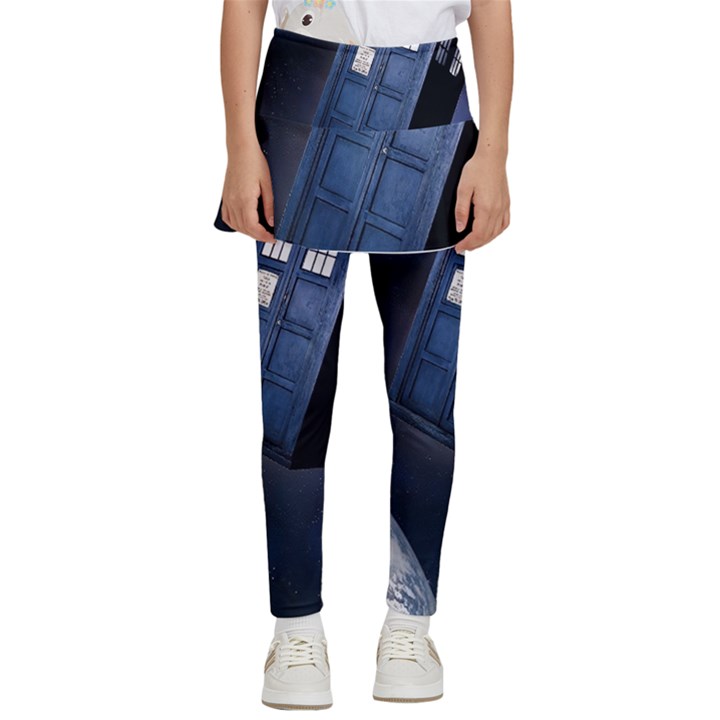 Tardis Doctor Who Planet Kids  Skirted Pants