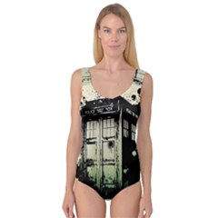 Doctor Who Tardis Princess Tank Leotard  by Cendanart