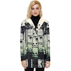 Doctor Who Tardis Button Up Hooded Coat  by Cendanart