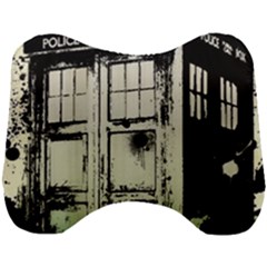 Doctor Who Tardis Head Support Cushion by Cendanart