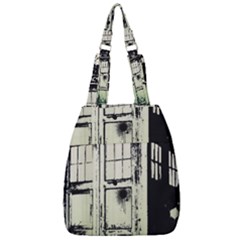 Doctor Who Tardis Center Zip Backpack by Cendanart