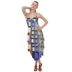 Tardis Wilderness Doctor Who Layered Bottom Dress by Cendanart