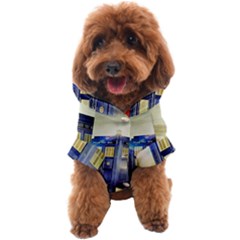 Tardis Wilderness Doctor Who Dog Coat by Cendanart