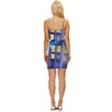 Tardis Wilderness Doctor Who Wrap Tie Front Dress View4