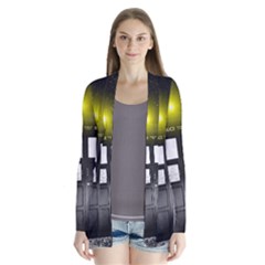 Doctor Who Space Tardis Drape Collar Cardigan by Cendanart