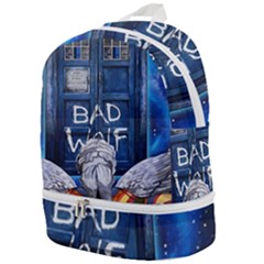 Doctor Who Adventure Bad Wolf Tardis Zip Bottom Backpack