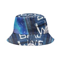 Doctor Who Adventure Bad Wolf Tardis Bucket Hat by Cendanart