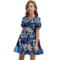 Doctor Who Adventure Bad Wolf Tardis Kids  Short Sleeve Dolly Dress View2