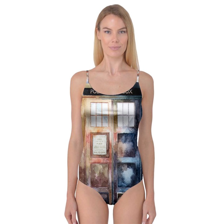 Tardis Doctor Who Camisole Leotard 