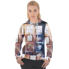 Tardis Doctor Who Women s Overhead Hoodie