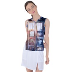 Tardis Doctor Who Women s Sleeveless Sports Top by Cendanart