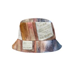 Tardis Doctor Who Inside Out Bucket Hat (kids) by Cendanart