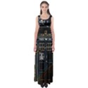 Tardis Doctor Who Magic Travel Macine Fantasy Empire Waist Maxi Dress View1